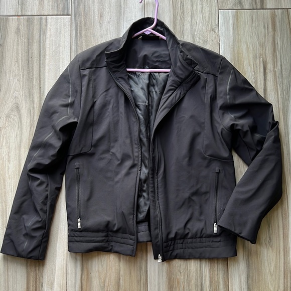 Rare Porsche P’5000 designed Adidas black jacket sz Large - Picture 1 of 12